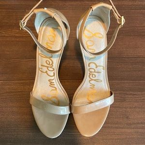 Sam Edelman Eleanor Nude Strappy Sandal